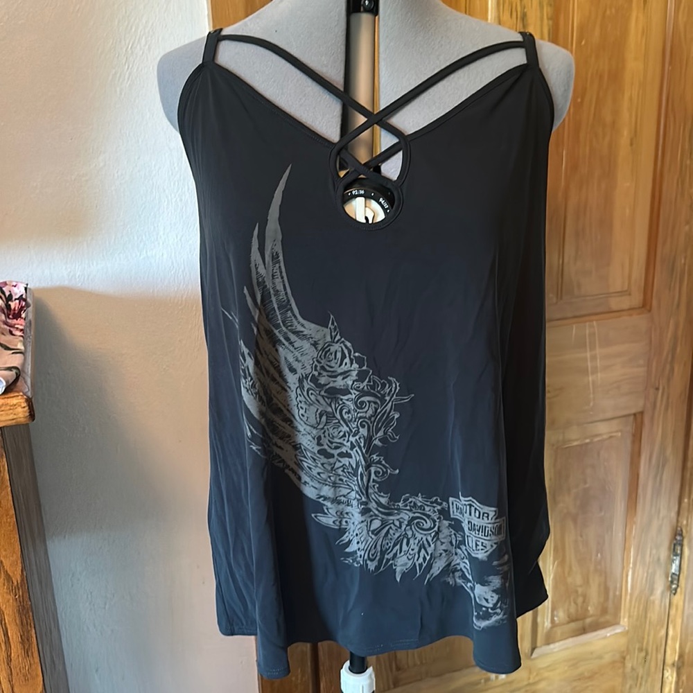 Genuine Harley Davidson 2X Strappy Shirt